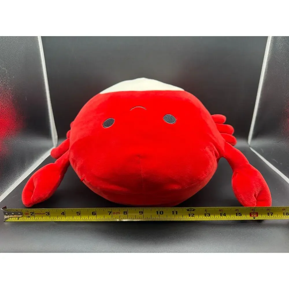 Squishmallows Carlos Red Crab 12 Inch Plush Kellytoy Original No Hang Tag